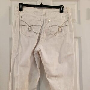 NYDJ white capri sz 12